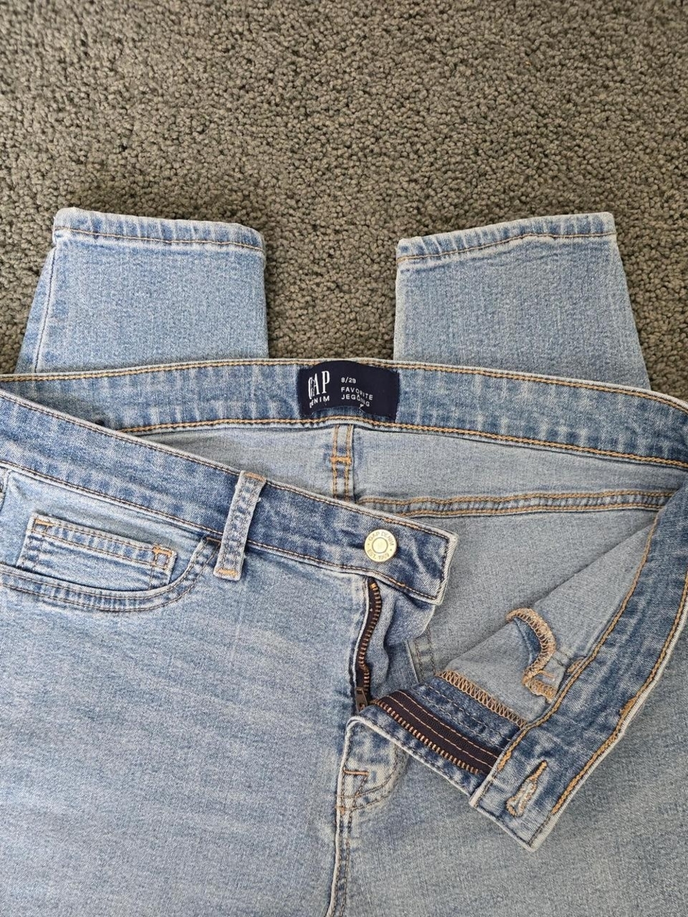 GAP Light Blue Straight Leg Women's Jeans
